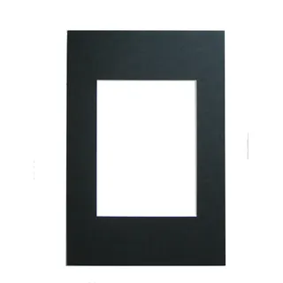 WALTHER+ DESIGN Passepartout Galerie schwarz 40x60 cm 4 St.