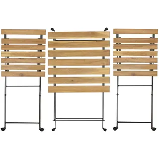 casa.pro Bistroset Bovino 3-tlg. Braun