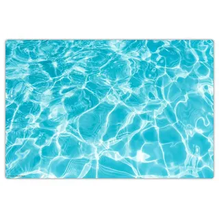 cover-your-desk Schreibunterlage Wasser Reflektion 60 x 40cm Blau/Türkis