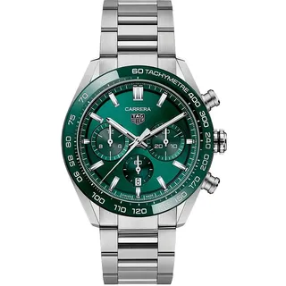 TAG Heuer Chronograph Carrera Chrono CBN2A1N.BA0643 - grün