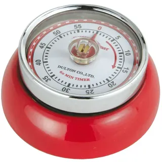 Zassenhaus Küchentimer SPEED, rot, mechanischer Kurzzeitwecker, Ø 7 cm