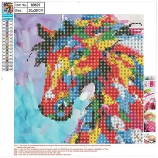 Diamond Painting 30*30cm. HORSE