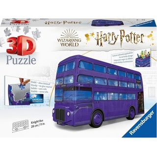 Ravensburger 3D-Puzzle Harry Potter- Knight Bus, 216 Puzzleteile, Made in Europe, FSC® - schützt Wald - weltweit lila