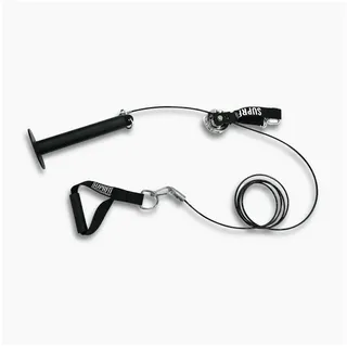 SF SUPRFIT Suprfit Clip & Go Pulley System Kraftstation Schwarz 3 m