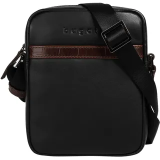 Bugatti CORSO DELUXE Umhängetasche Leder Black