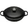 mit schwarzer Innenemaille 30 cm schwarz