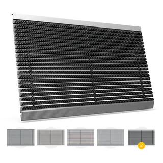 Entrando Fußmatte 35x80 cm - schmaler Fußabtreter mit Bürsten für außen | Wetterfeste Schmutzfangmatte mit Bürstenleisten und Alukanten für Haustür, Balkon und Eingang - schnelltrocknend