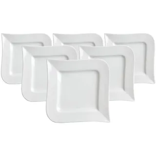 Ritzenhoff & Breker Beilagenteller 17 cm Weiß 6er Set