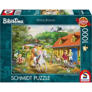 Schmidt Spiele Bibi & Tina Spass auf dem Martinshof 1000 Teile (1000 Teile)