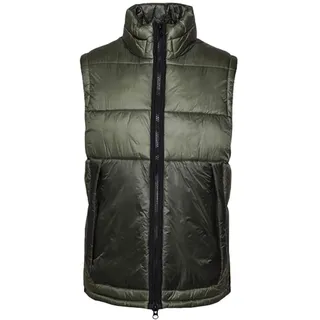 DRYKORN Steppweste Veron Vest oliv / schwarz M