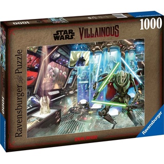 Ravensburger Puzzle 1000 Teile Puzzle Star Wars Villainous General Grievous 17342, 1000 Puzzleteile