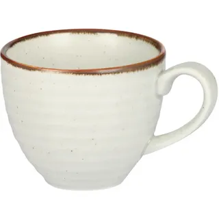 Landscape Kaffeetasse Farmhouse, Beige, Keramik, Vintage, 270 ml, Lfgb, Handmade Quality, handbemalt, Kaffee & Tee, Tassen, Kaffeetassen