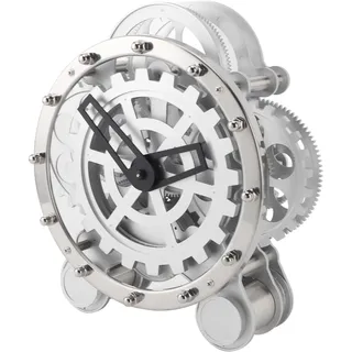 Haofy Mechanische Zahnraduhr für Schreibtisch, PVC-Zahnräder, Exquisite Verarbeitung, ideal für Wohnzimmer und Arbeitszimmer