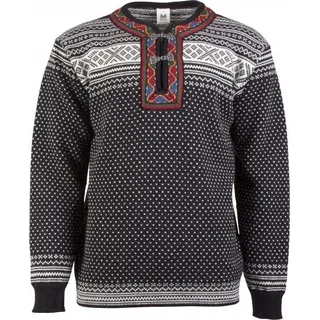 Dale of Norway Setesdal Pullover Schwarz / Weiß 3XL