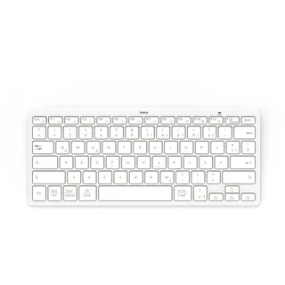 Hama Bluetooth Mini Tastatur Travel 400 für Tablets Grau/Weiß