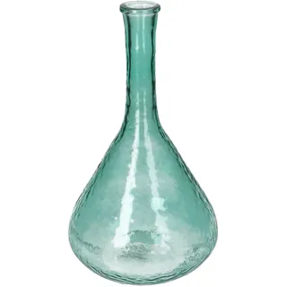 Vase RECYCLED petrol (DH 18x30,50 cm) - DH 18x30,50 cm