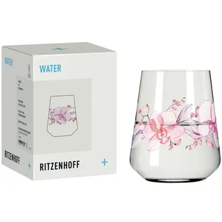 Ritzenhoff Glas Ritzenhoff Sommersonett Julie Wasser #8 O. Koelsch F26, Kristallglas bunt|weiß