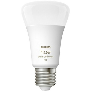 Philips Hue LED-Lampe White & Color  (E27, Dimmbar, Warmweiß, 1.100 lm, 9 W, 1 Stk.)