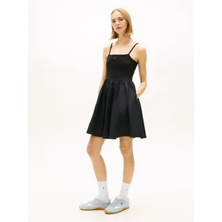 Tommy Hilfiger Spaghettikleid Minikleid Schwarz L