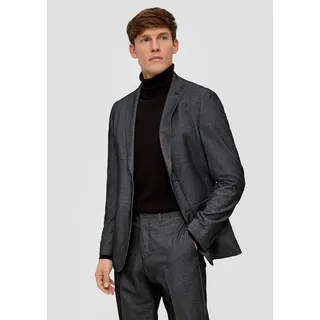 s.Oliver Sakko Indoor-Sakko S.OPURE s.O PURE Sakko im Slim Fit grau 50
