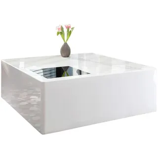 SalesFever Couchtisch Weiß MDF 100 x 40 x 100 cm