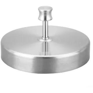 Burgerpresse aus Edelstahl, anpassbare Pastetendicke, mühelose Reinigung, spülmaschinenfest, 12 cm