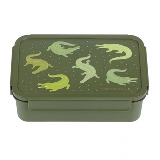 A little Lovely Company Bento Lunchbox - Krokodile
