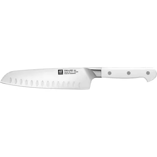 Zwilling Pro le blanc Santokumesser 18 cm Kullenschliff Weiß