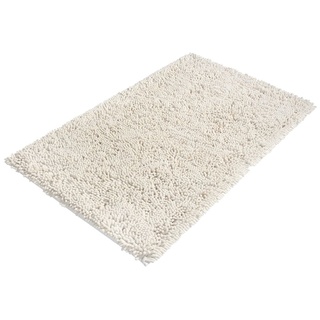 PANA PANA® Kuscheliger Chenille Badvorleger • Badematte • Badteppich • Duschvorleger • 60x100 cm • Rutschfester Badeteppich • Ökotex zertifiziert