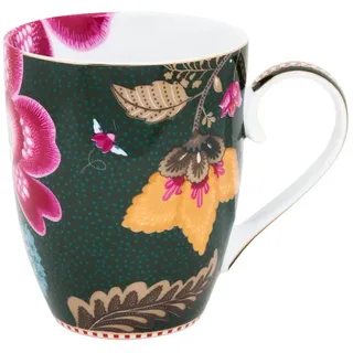Pip Studio Fantasy Green Henkelbecher 0,35 l Grün