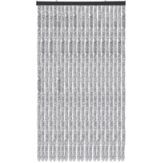 Arsvita Flauschvorhang, Hellgrau, Kunststoff, 90x2x200 cm, Wohntextilien, Gardinen & Vorhänge, Fertiggardinen, Fadenvorhänge