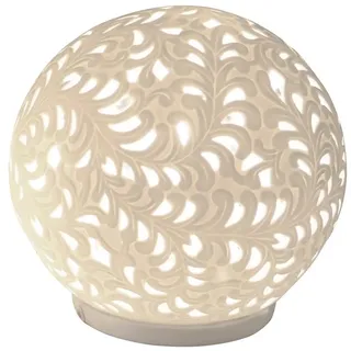 Formano Porzellan-Lampe Kugel Harmonie Romantik weiß