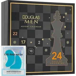 Douglas - Men/Herren - Adventskalender - Advent Calendar - 24 Beauty Produkte für Gesicht, Haare und Körper + Geschenk 1x Deep Hydration Eye Pad