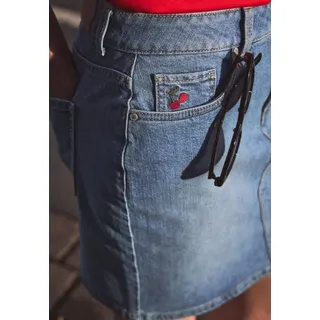 street one studio Jeansrock Damen Blau 36