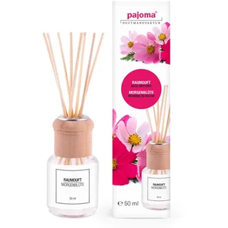 pajoma® Raumduft 50 ml inkl. Duftstäbchen, Morgenblüte Flüssigkeit