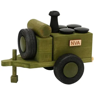 Holz Räucher-Gulaschkanone NVA Armee DDR Räucherofen Rauchfigur Kult
