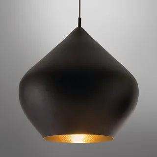 Tom Dixon Beat Stout Pendelleuchte, LED, LEDP06BKEU+BLS04,