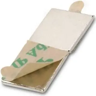 Magnete selbstklebend aus Neodym (NdFeB) Klebemagnete - Haftkraft bis 24kg - starke Quadermagnete mit 3M Kleber für Industrie und Zuhause, Größe/Stückzahl:20 x Quader 10x10x1mm | 500g Haftkraft