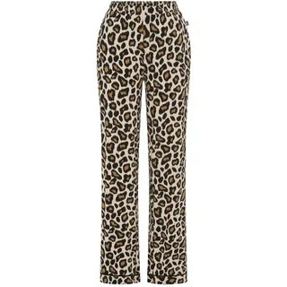 Buffalo Pyjamahose Leo gemustert Braun 40/42
