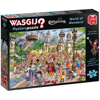JUMBO Spiele Wasgij Mystery 24 - Welt voller Wunder 1000 Teile