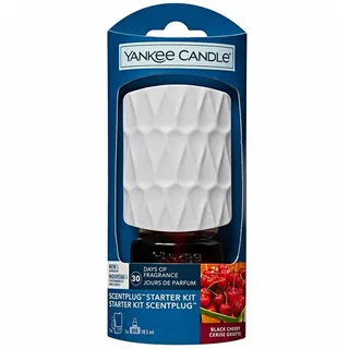 Yankee Candle Active elektrischer Duftspender, Kunststoff, Black Cherry, 8cm