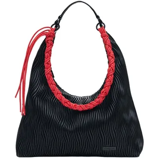DESIGUAL Litio Schultertasche Polyurethan Red/Black