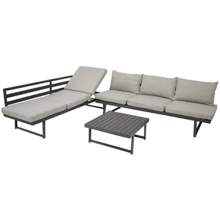 DEGAMO Bogota Loungeset grau