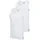 Tank Top Active Flex Cotton ärmellos einfarbig Weiß Baumwolle Medium