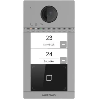 Hikvision IP Gateway Station 2-Tasten DS-KV8213-WME1(C)/Flush