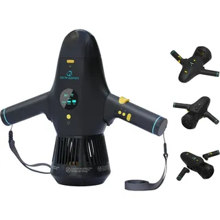 Spinera Underwater Powerfin & Unterwasser-Scooter Tauchscooter SUP-Antrieb - Silber