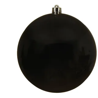 Kaemingk Christmas Decoration Weihnachtskugeln XXL 14cm Christbaumkugeln bruchsicher schwarz