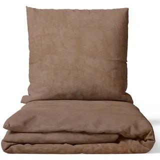 nyvi DreamScience Cashmere Touch Nougat 155 x 220 cm + 80 x 80 cm