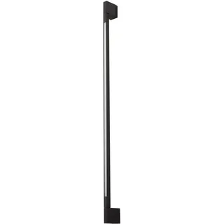 LINDBY Außenwandleuchte Aluminium 120 cm 1-flammig schwarz