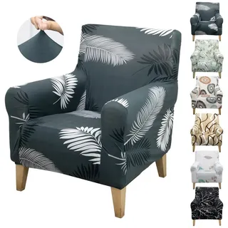 Jibenhome Sesselhusse Sesselhusse Bezug für Sessel,Relaxsessel,Sofabezug 1 Sitzer, waschbarer, mit Armlehne, Möbelschutz